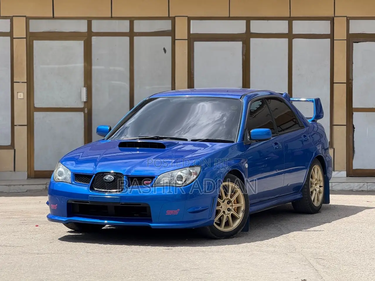 Subaru Impreza 2.5 STi WRX 2007 Blue