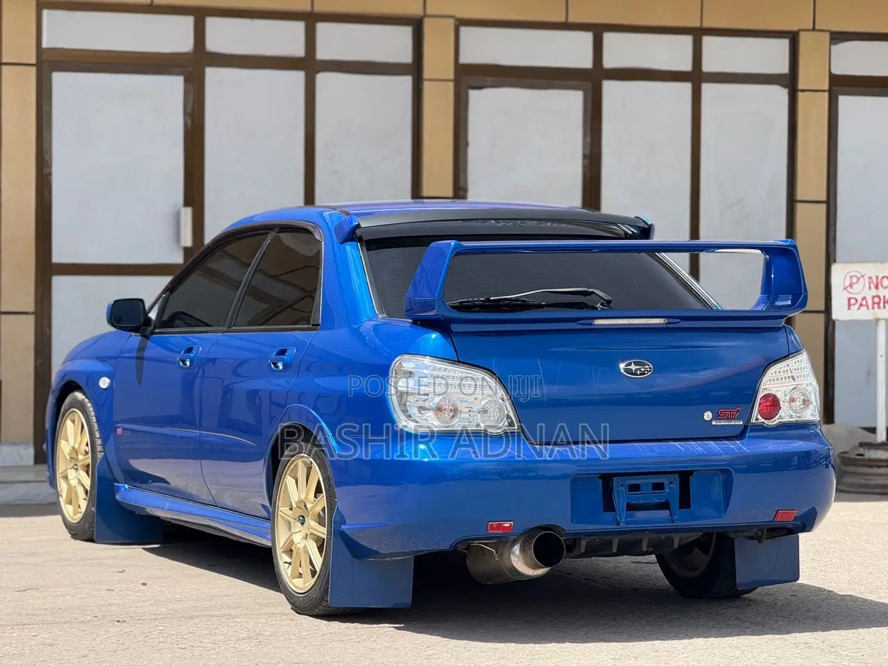 Subaru Impreza 2.5 STi WRX 2007 Blue