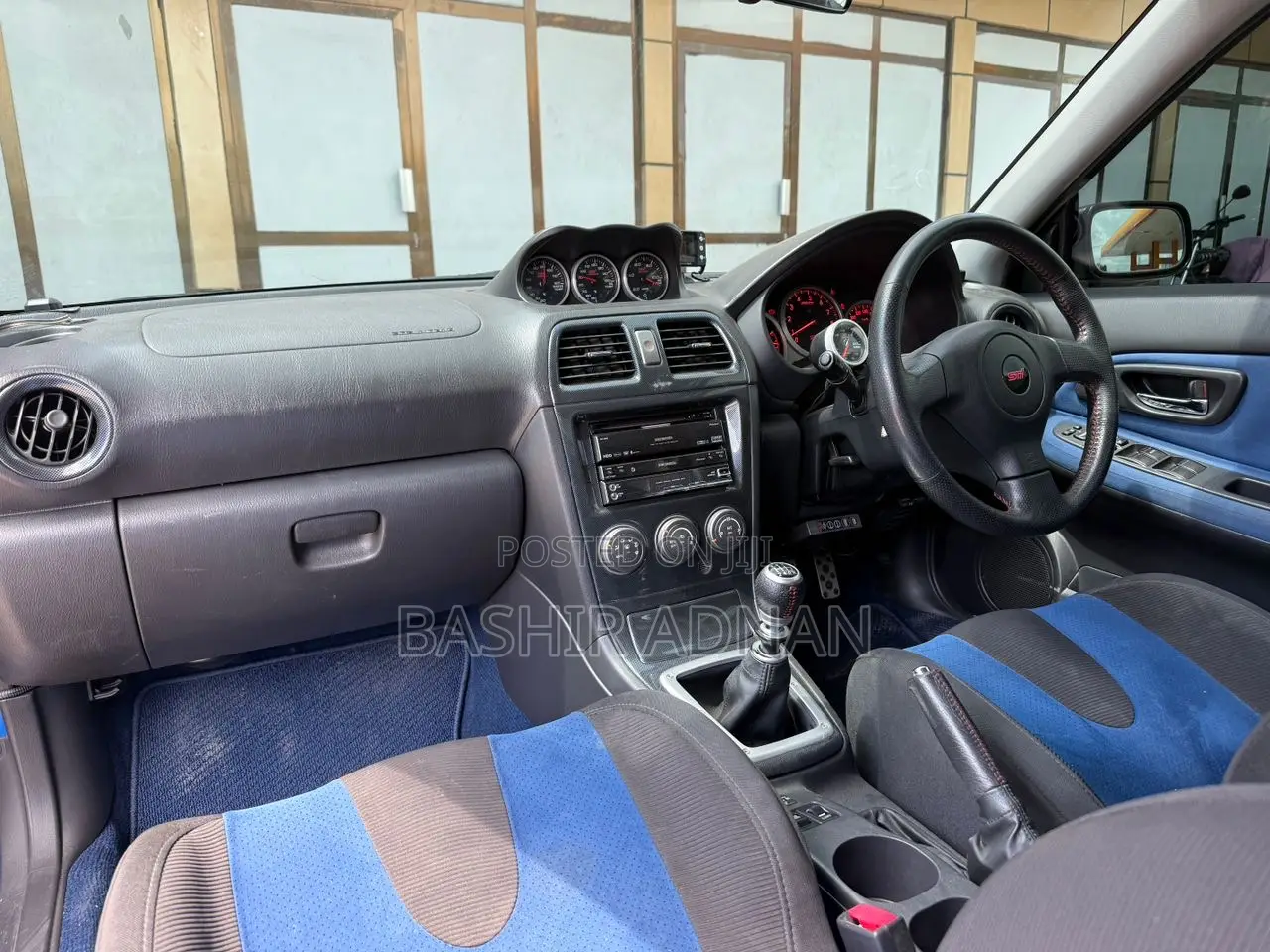 Subaru Impreza 2.5 STi WRX 2007 Blue