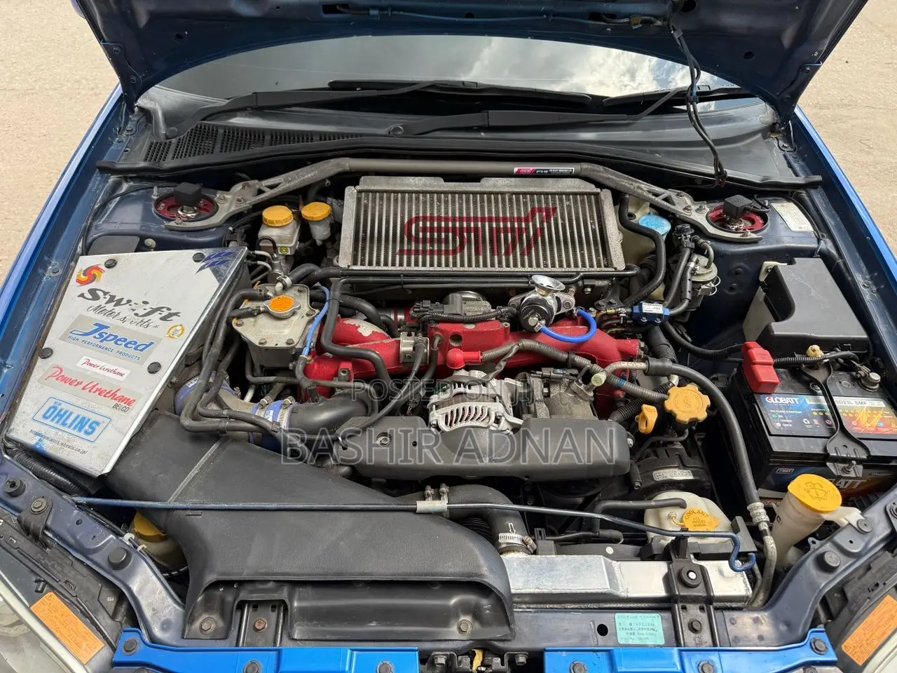 Subaru Impreza 2.5 STi WRX 2007 Blue
