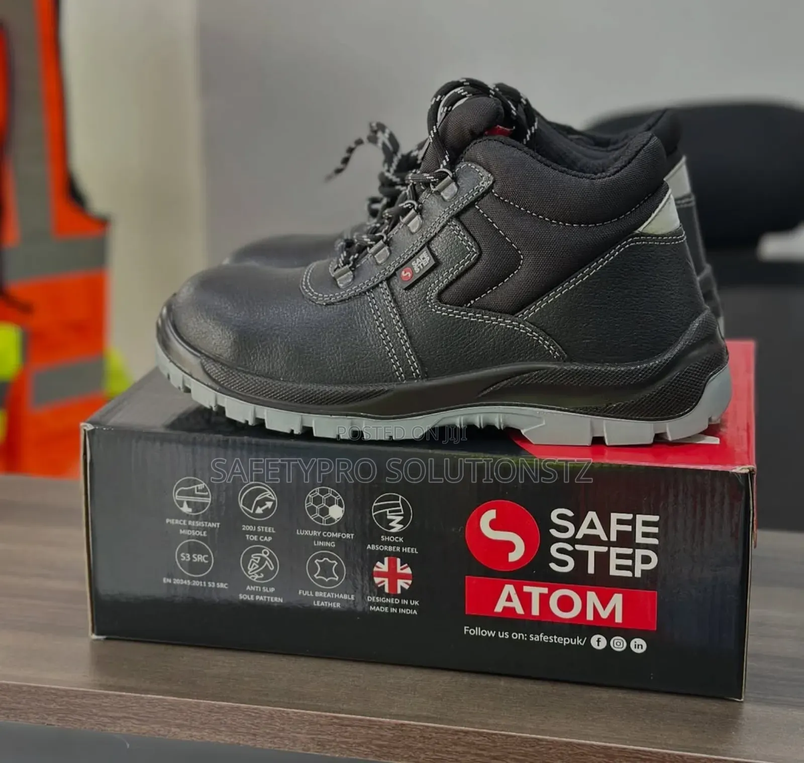 Safe Step Atom Safety Shoes