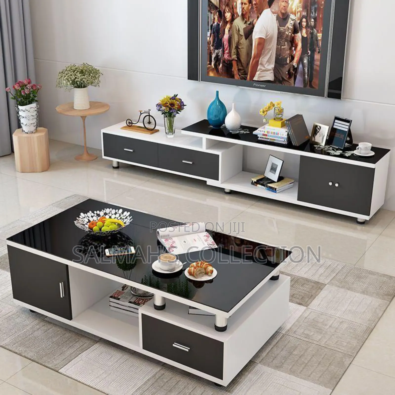 Showcase With Coffee Table