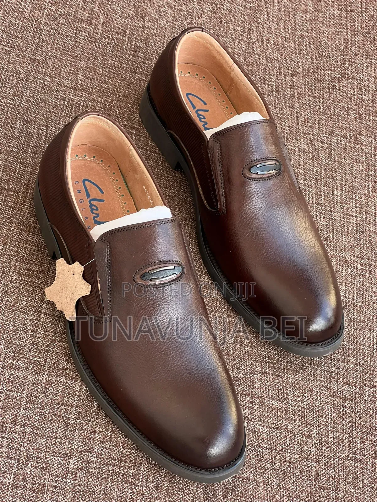 Moca Dark Brown Leather