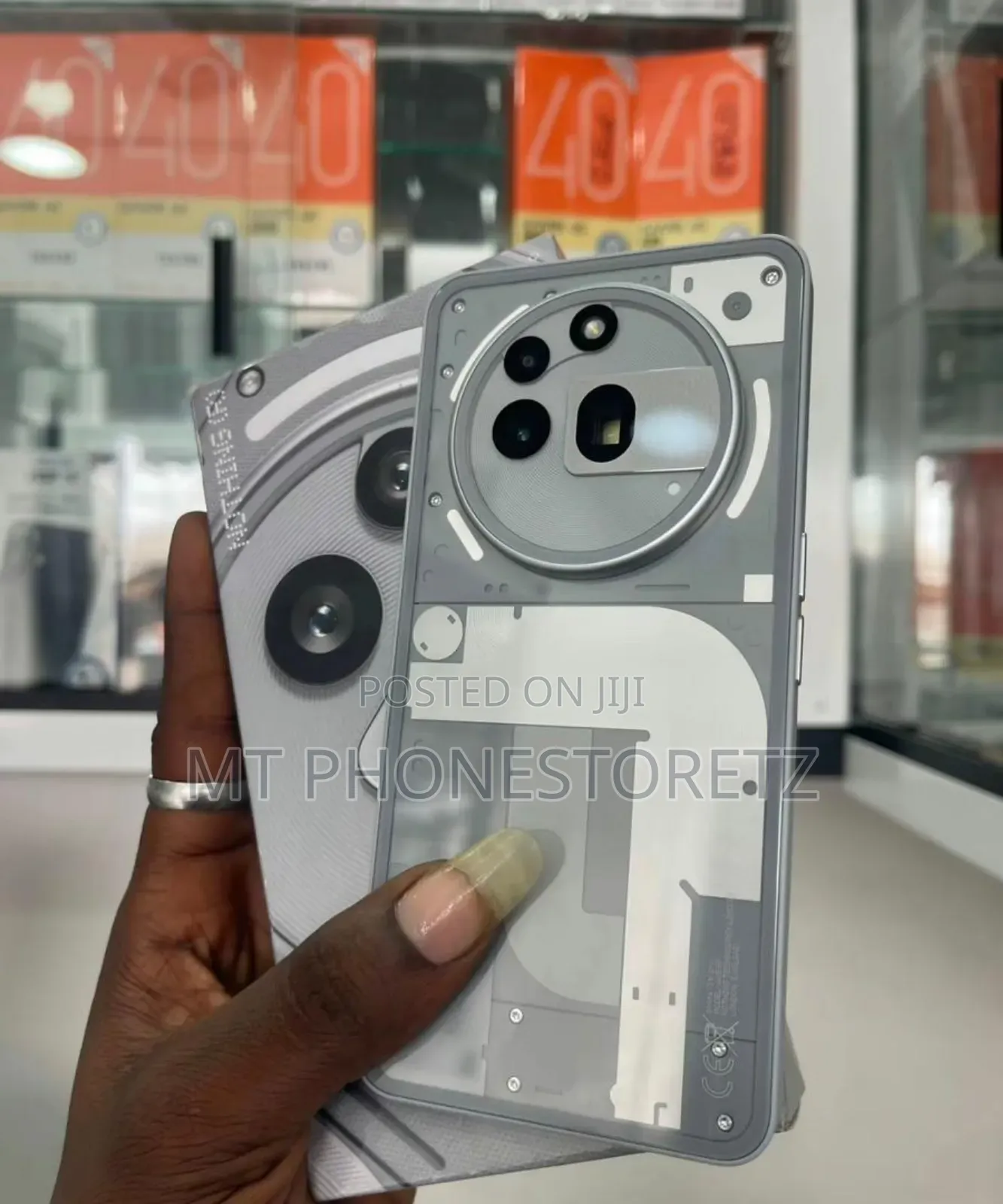 New Nothing Phone 3a Pro 256 GB Silver