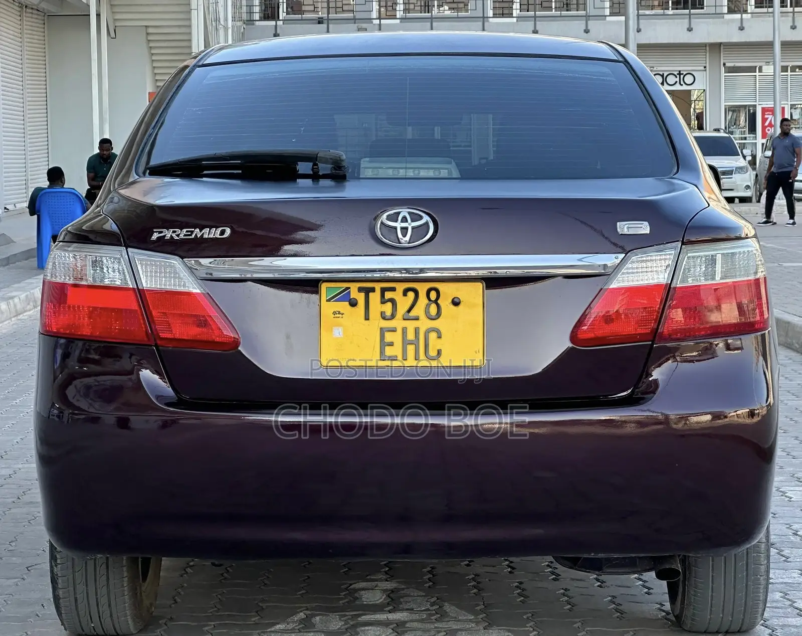 Toyota Premio 2008 Burgundy