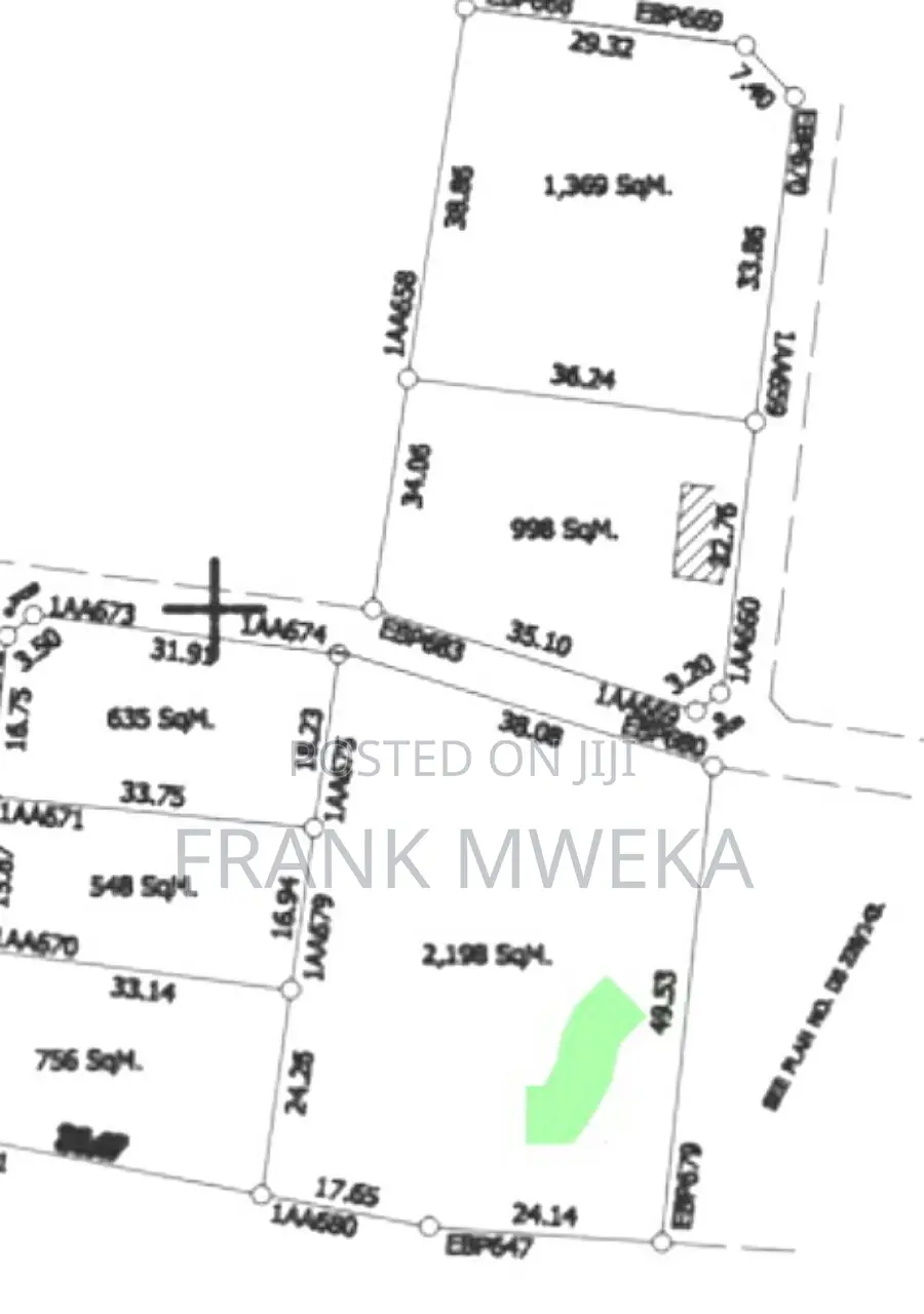 Kiwanja Kinauzwa Njiro 32*65