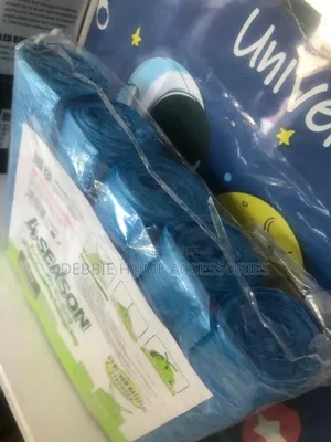 4-Season Automatic Binding Drawstring Garbage Bags. -75pc 14litre