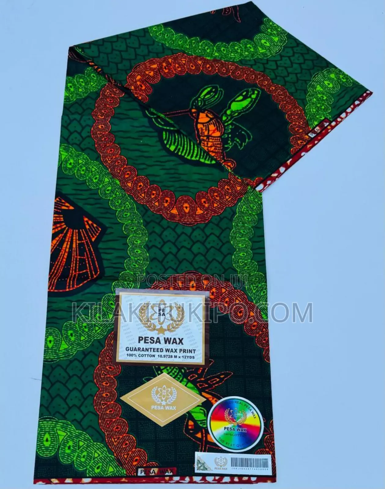 Pesa Wax Orriginal 100% Cotton Many Colours