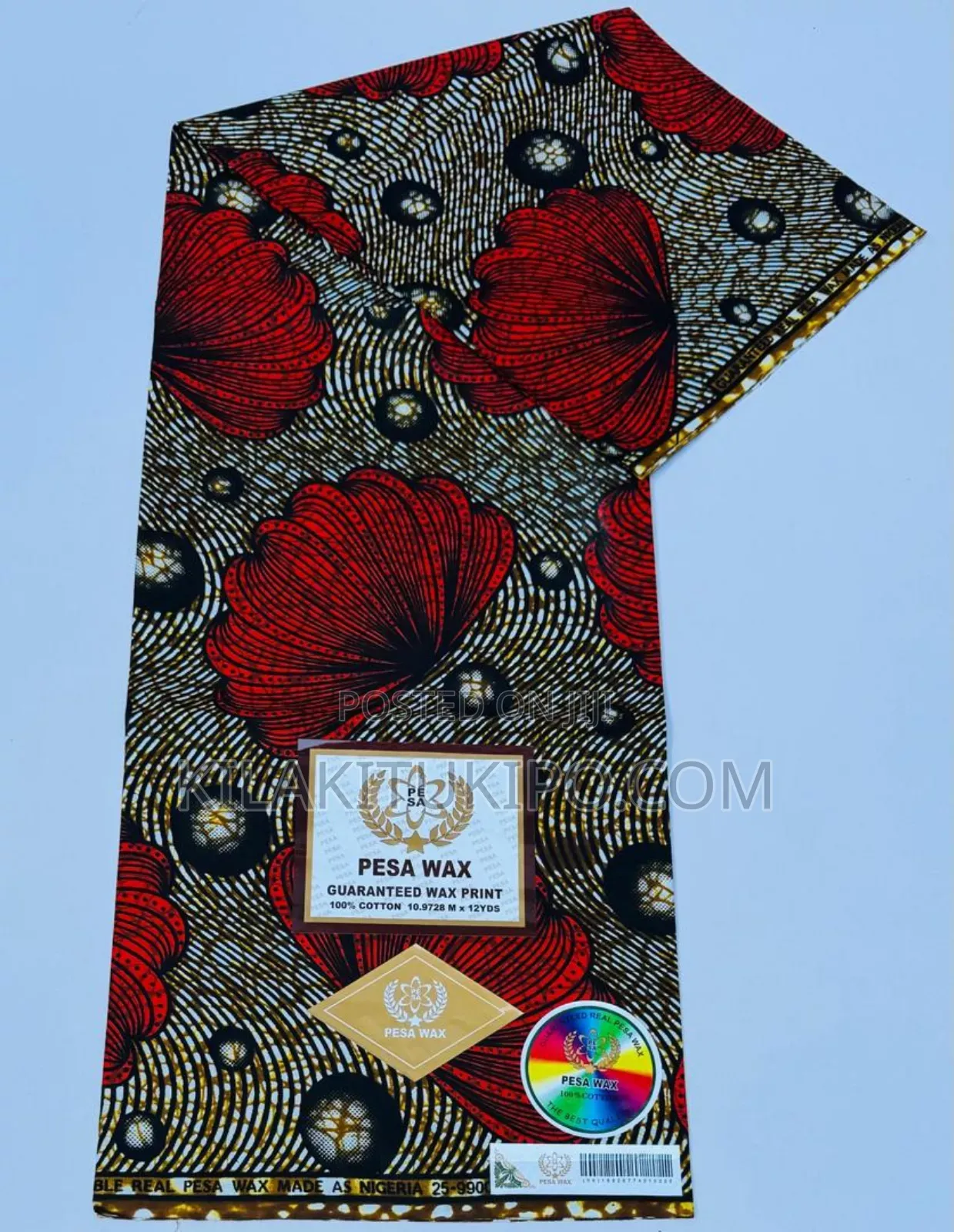 Pesa Wax Orriginal 100% Cotton Many Colours
