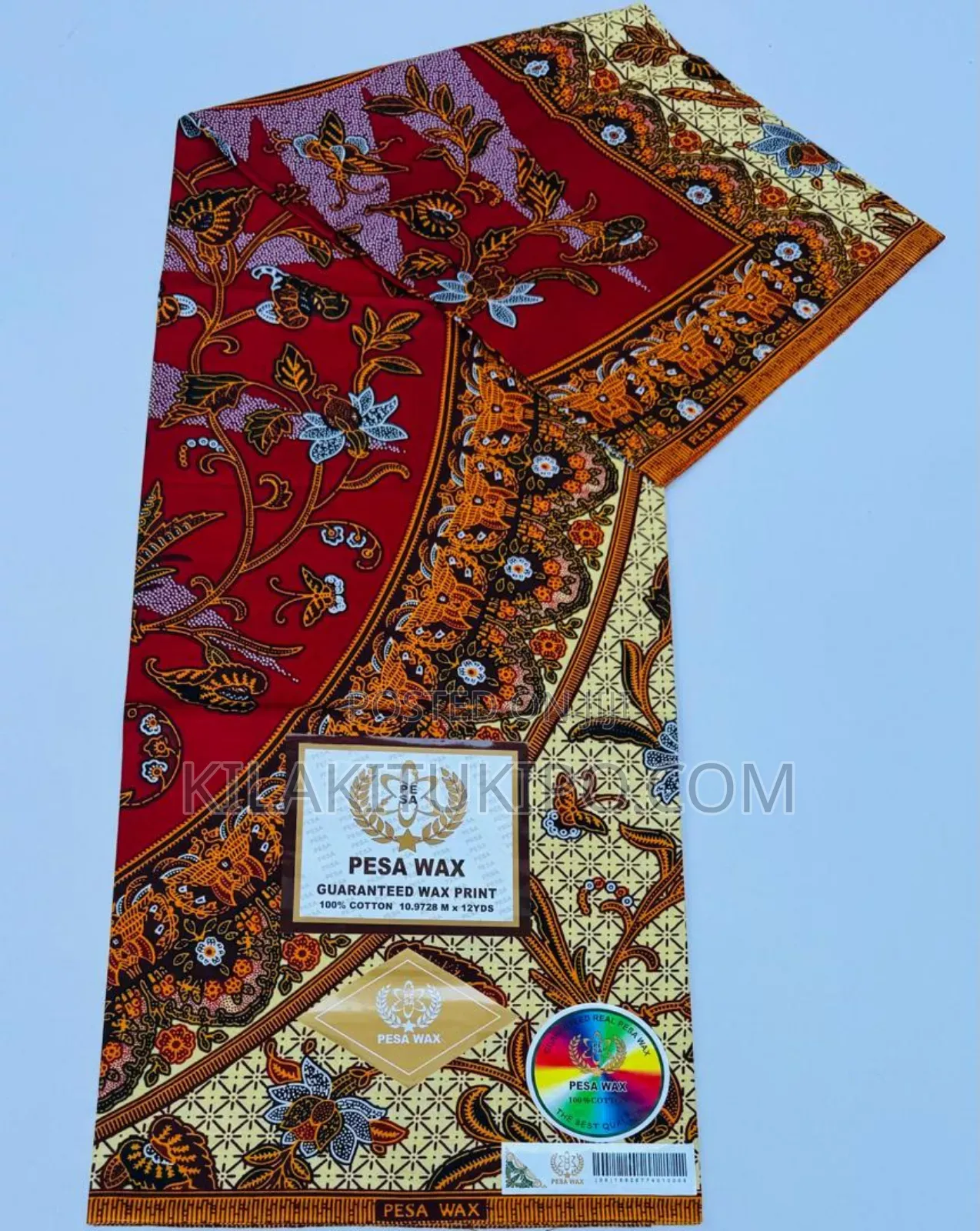 Pesa Wax Orriginal 100% Cotton Many Colours