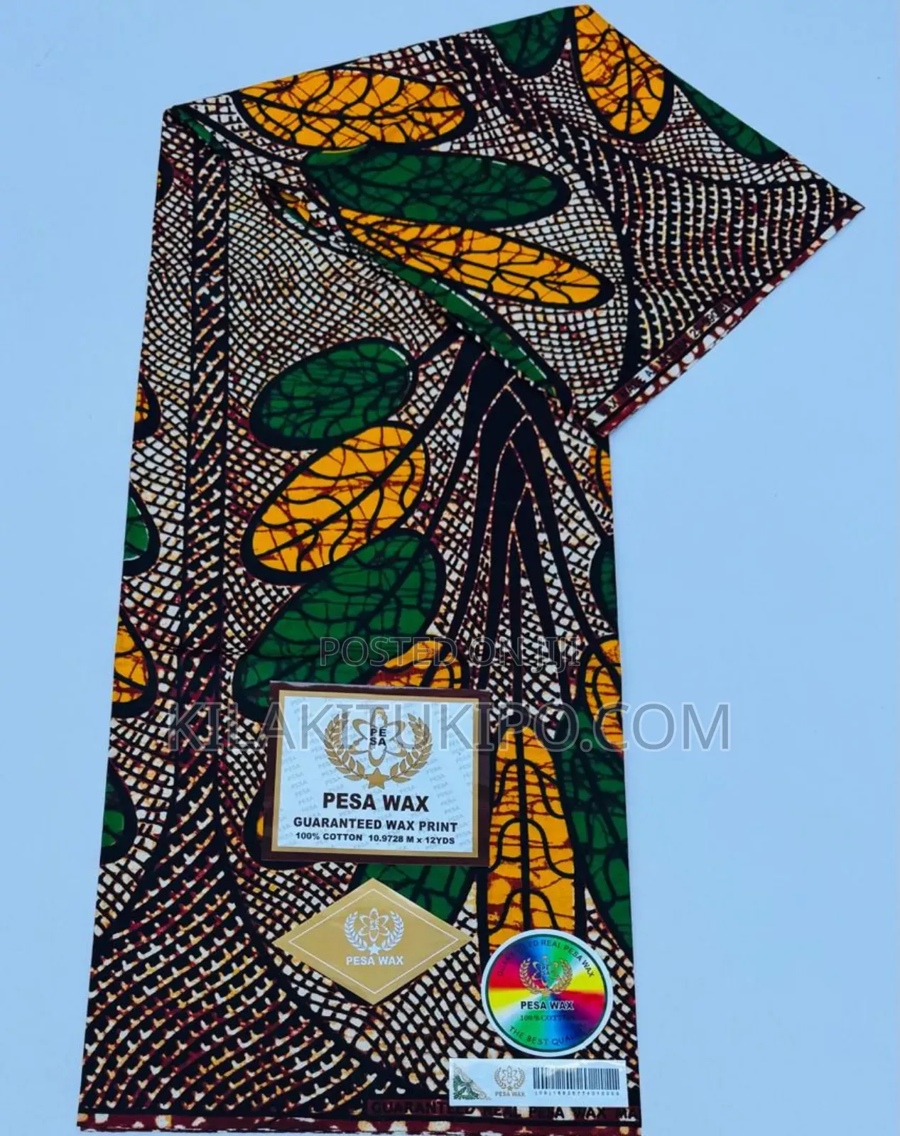 Pesa Wax Orriginal 100% Cotton Many Colours
