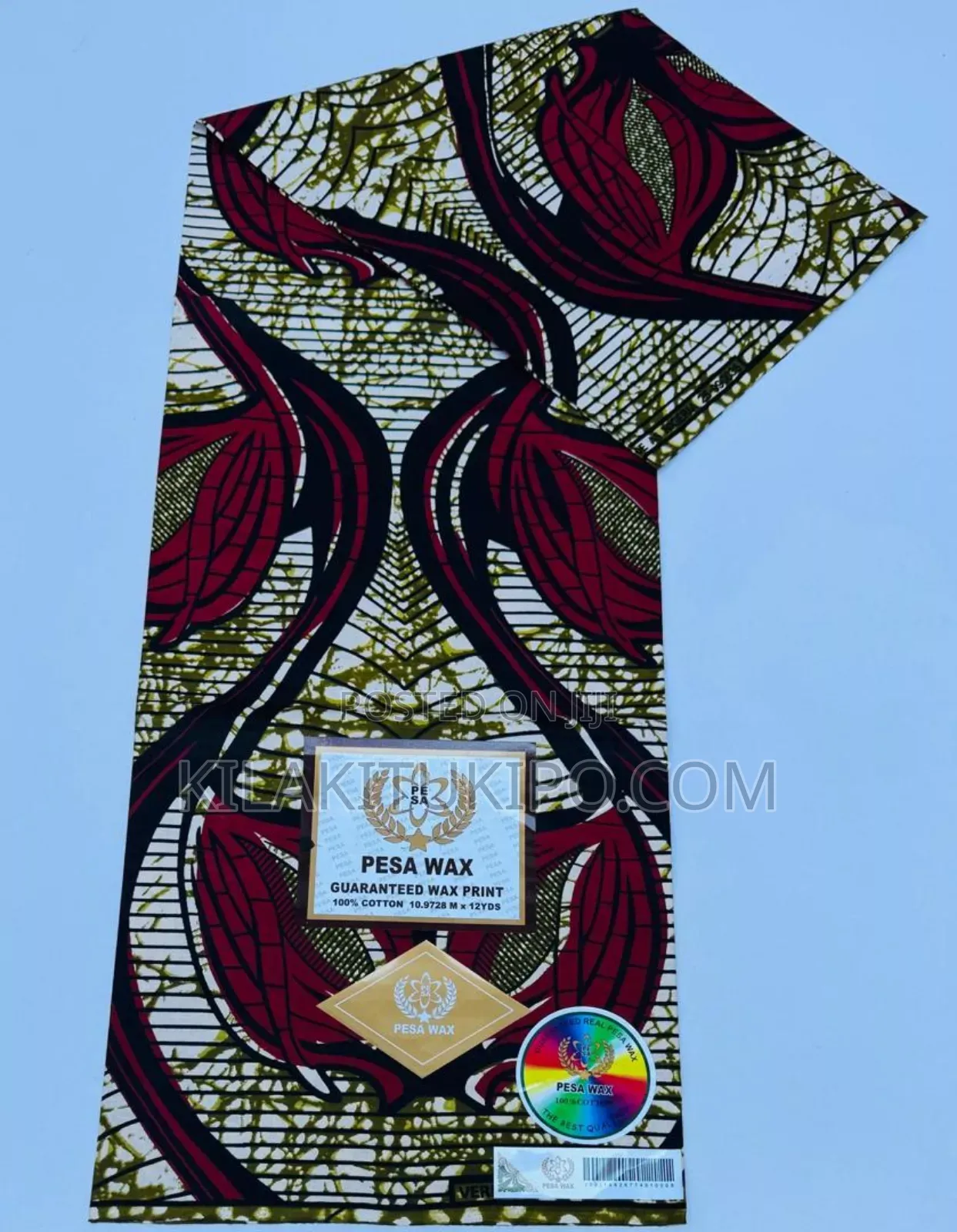Pesa Wax Orriginal 100% Cotton Many Colours