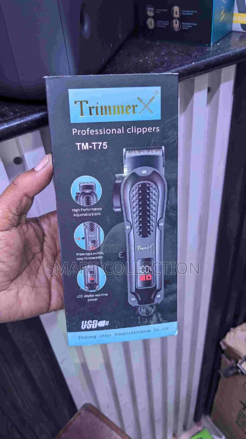 Trimmer X Professional Portable Rechargeable Clipper