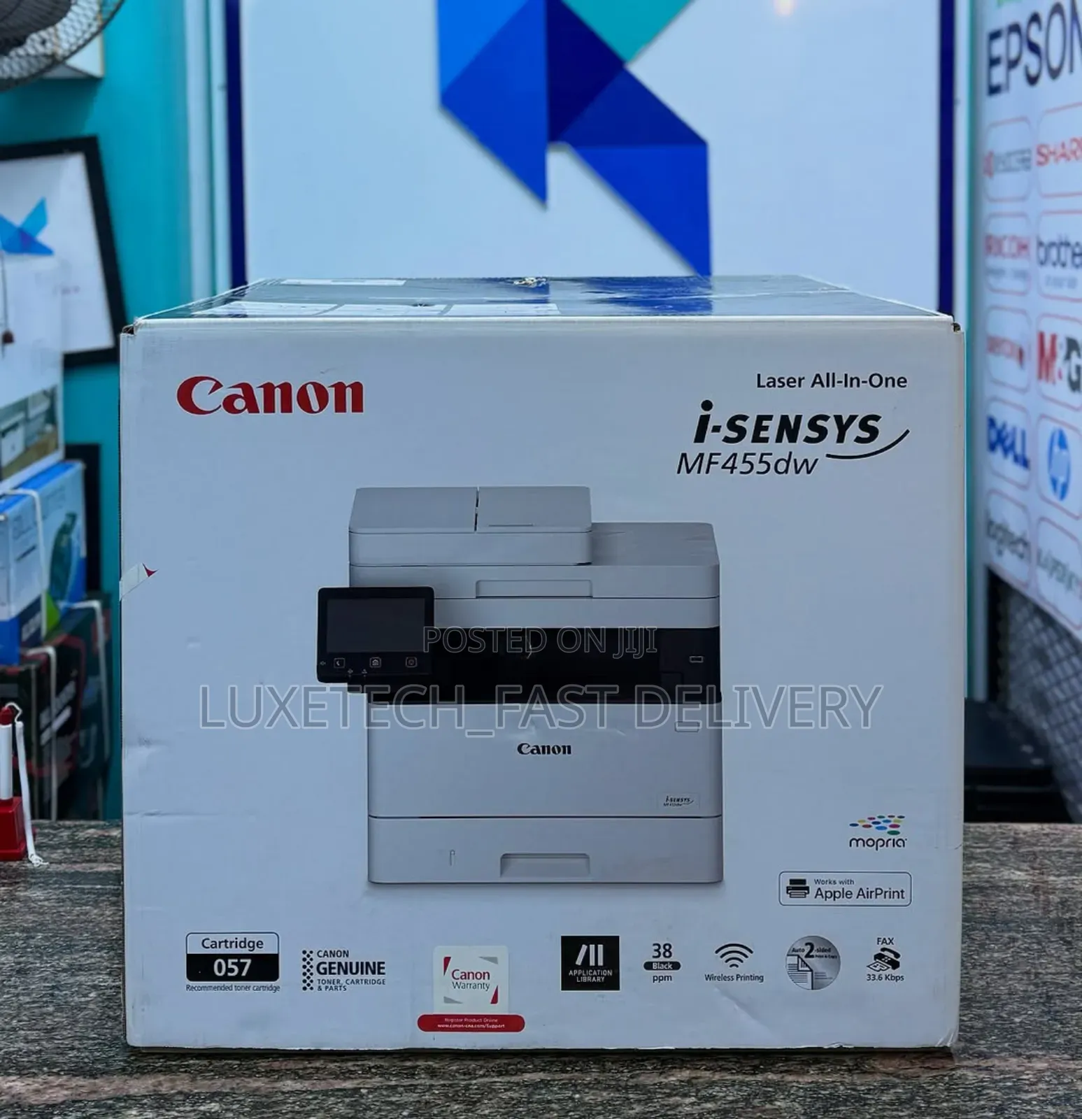 Canon I-Sensys Mf455dw Laser All-in-One Printer