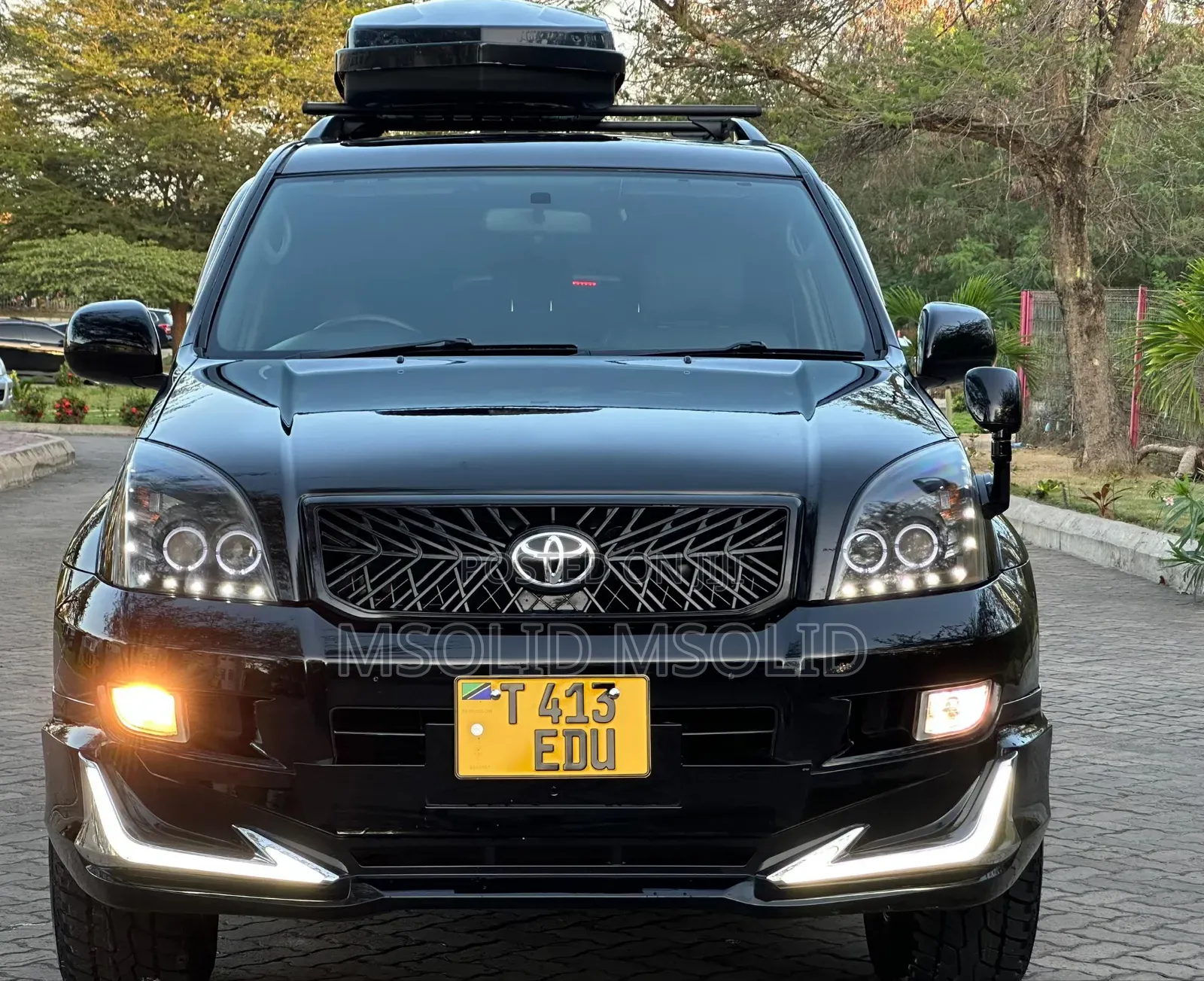 Toyota Land Cruiser 2008 Black