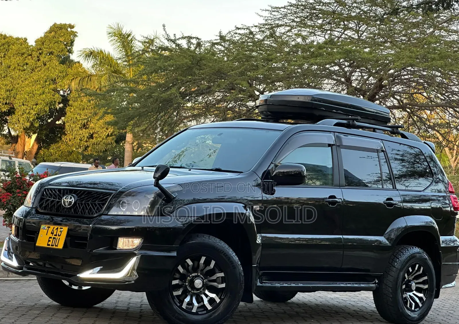 Toyota Land Cruiser 2008 Black
