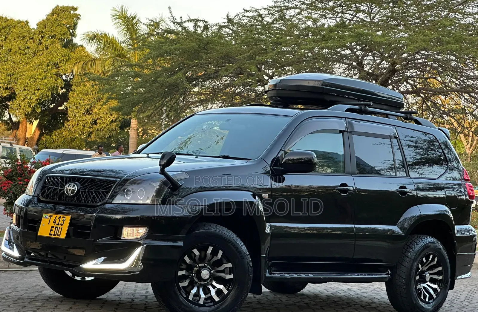 Toyota Land Cruiser 2008 Black