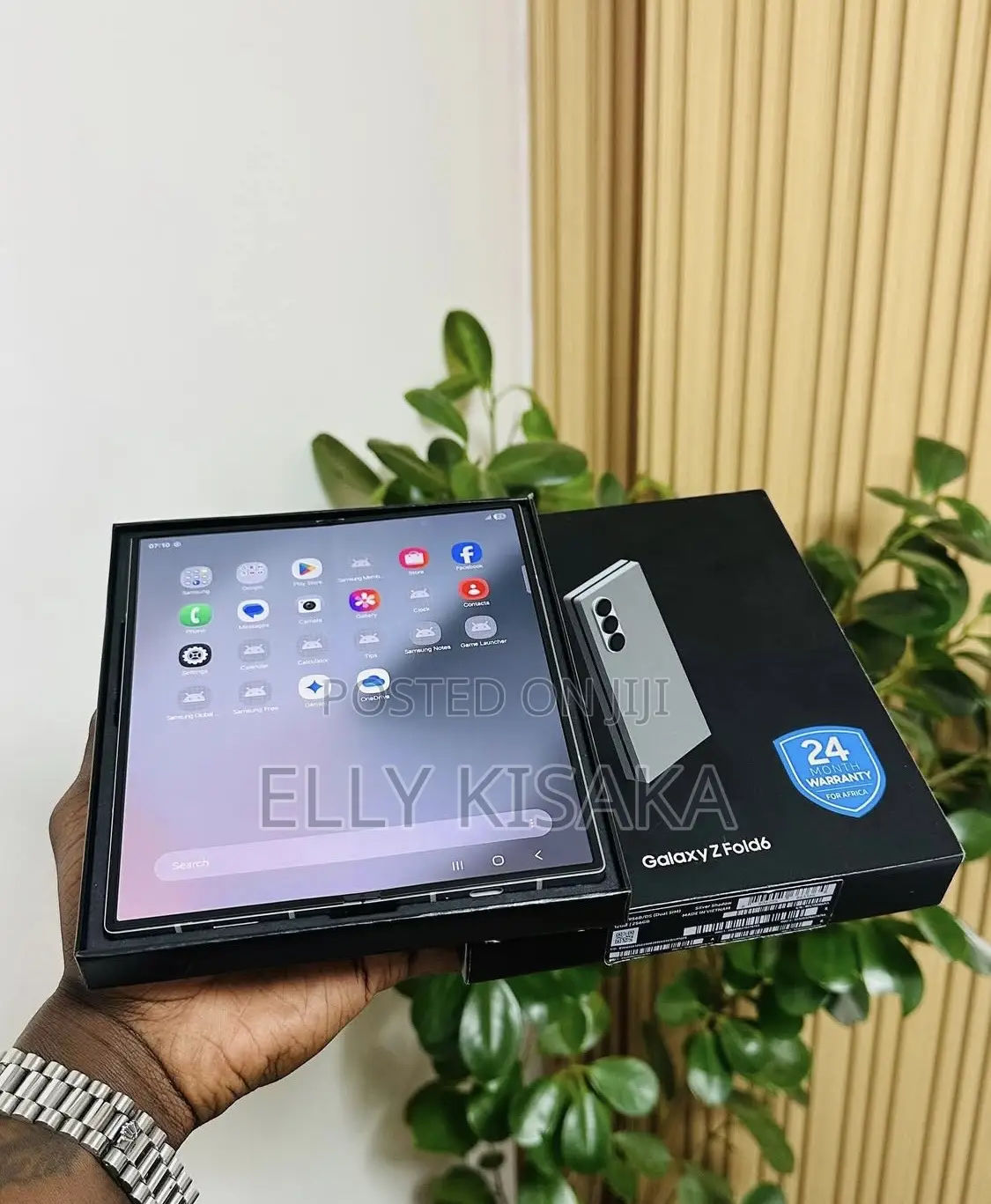 New Samsung Galaxy Z Fold6 256 GB Black