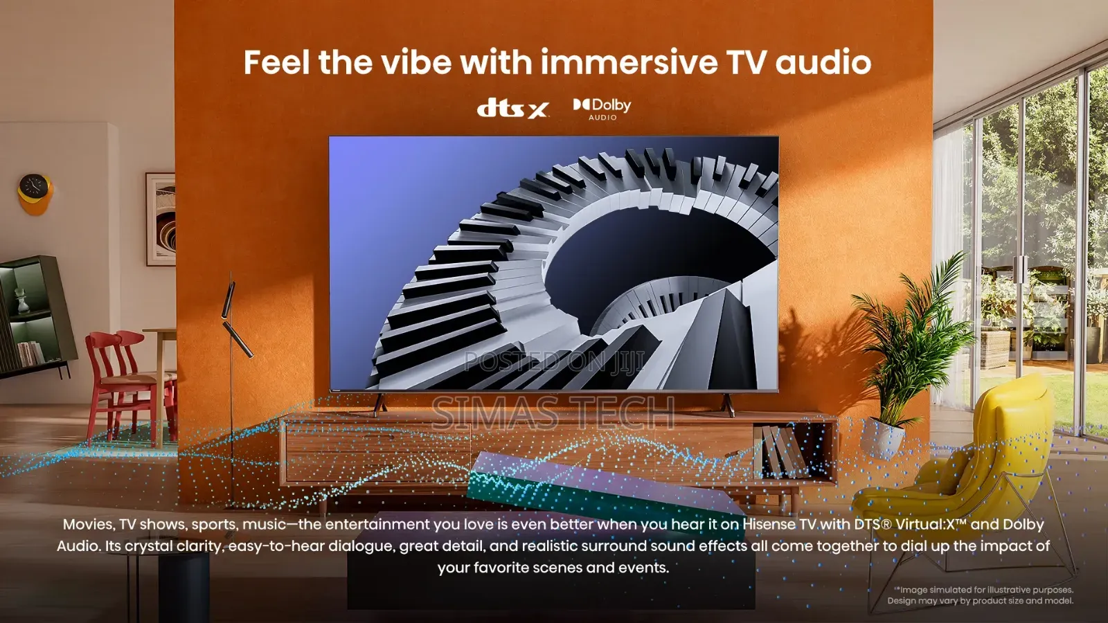 Hisense 55-Inch Uhd Smart Tv
