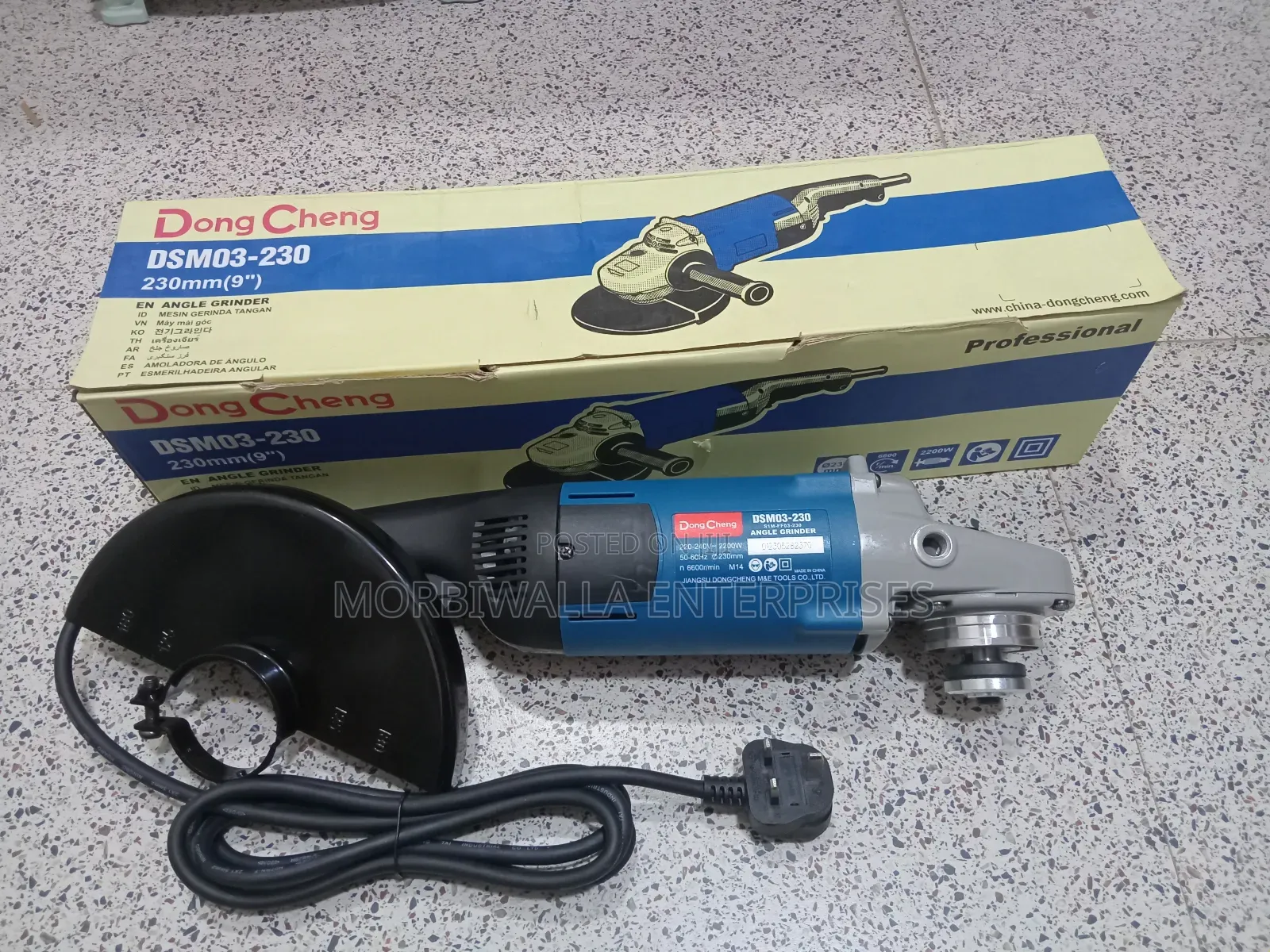 Angle Grinder 9" Dong Cheng