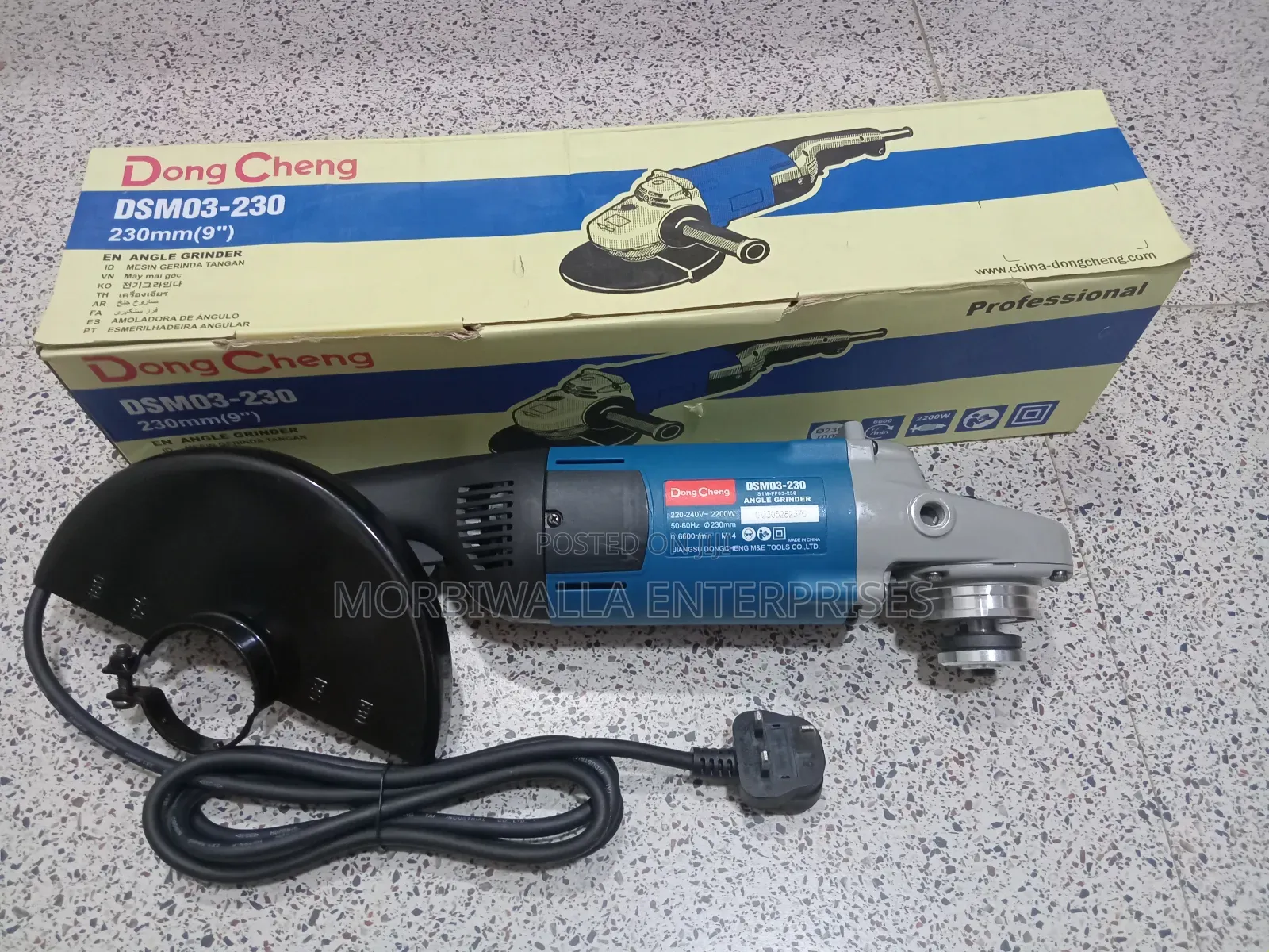 Angle Grinder 9" Dong Cheng
