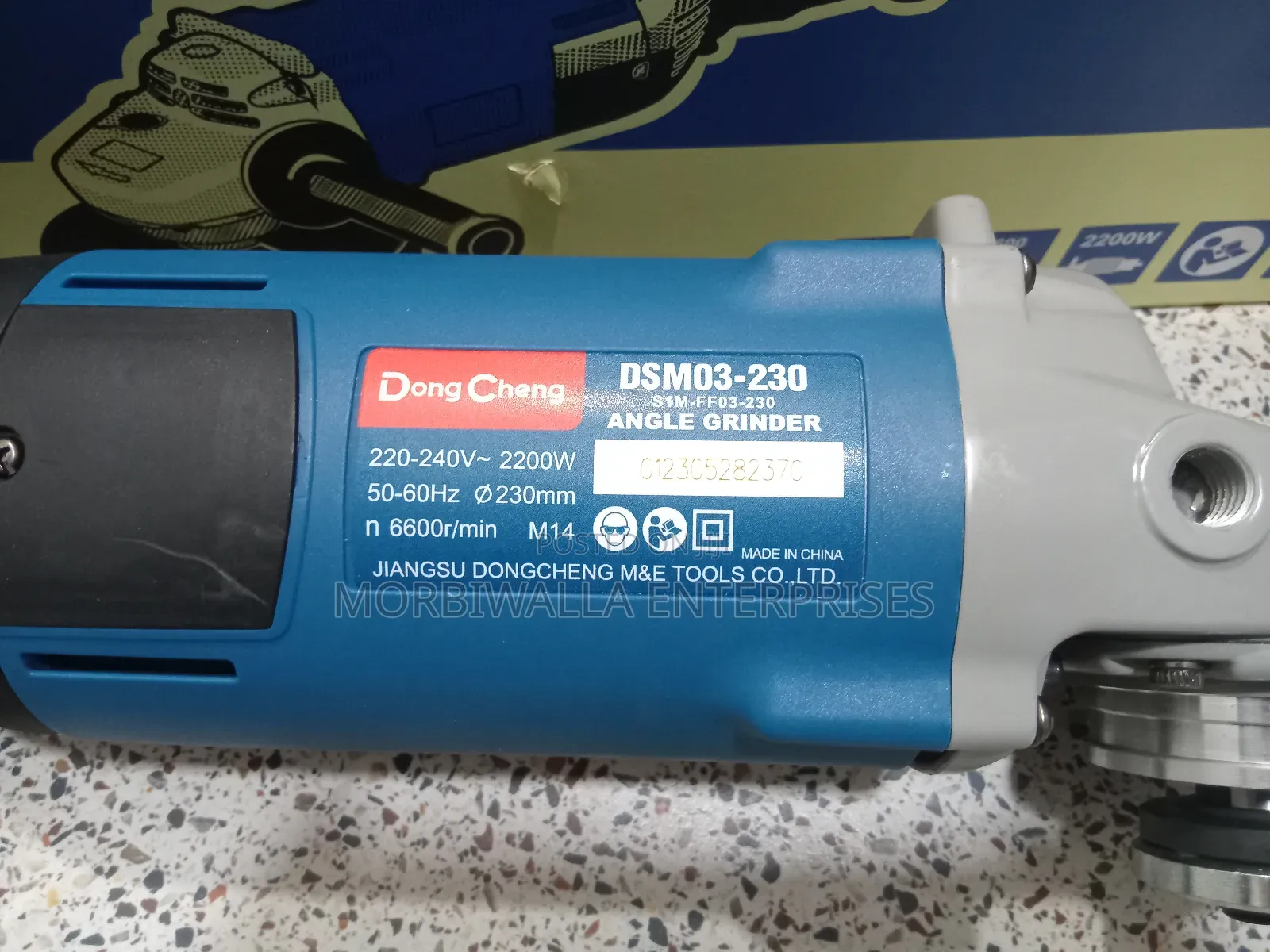 Angle Grinder 9" Dong Cheng