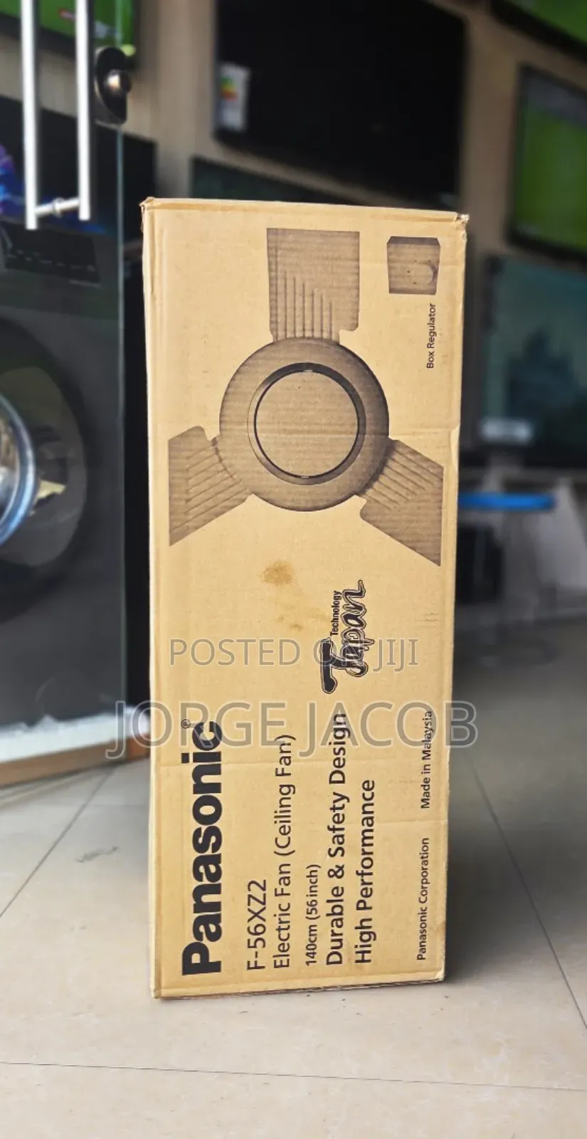 Panasonic F-56xz2 Electric Ceiling Fan (56 Inch). 
(1400mm)