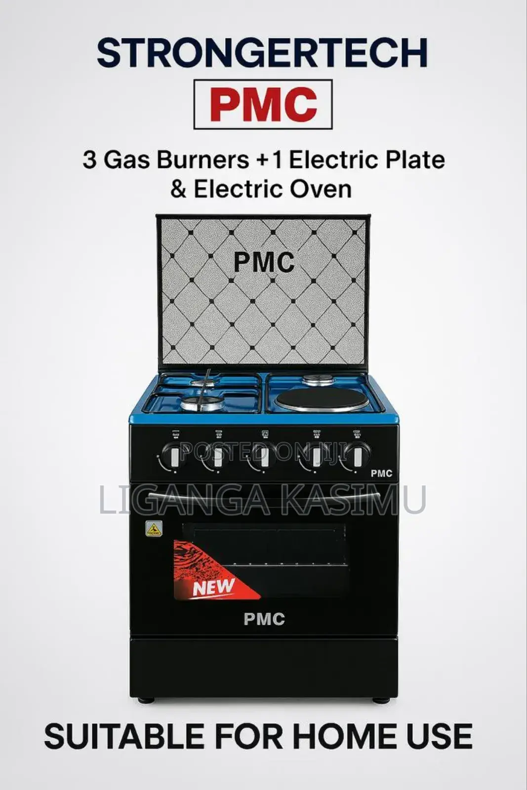 Jiko La Umeme Pamoja Na Gas
