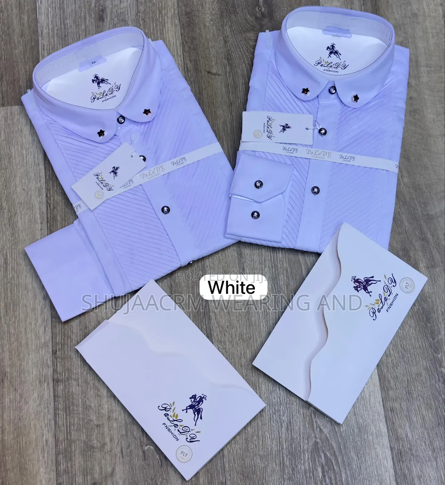 White Official Taxedo Shirts