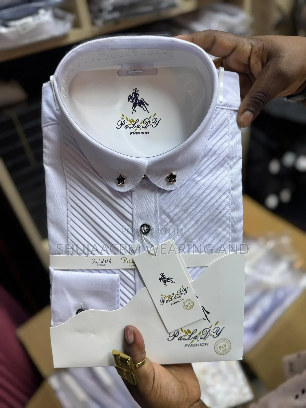 White Official Taxedo Shirts