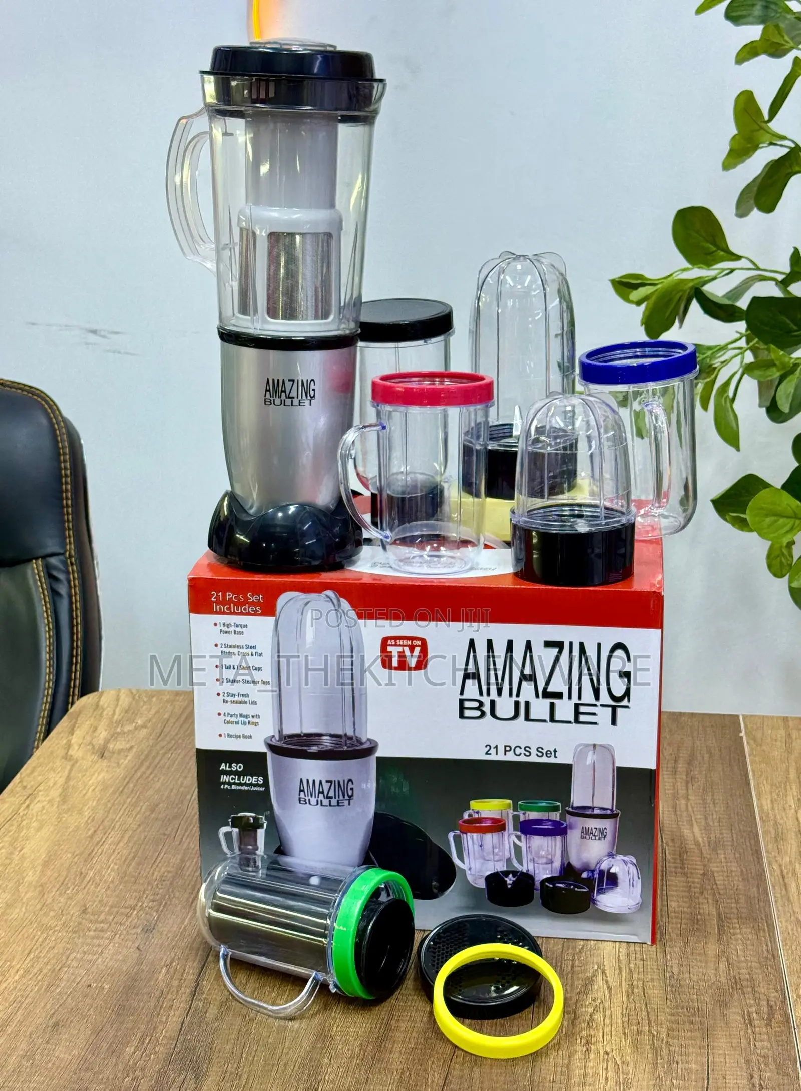 Amazing Bullet Multifunctional Blender 21pcs 750w