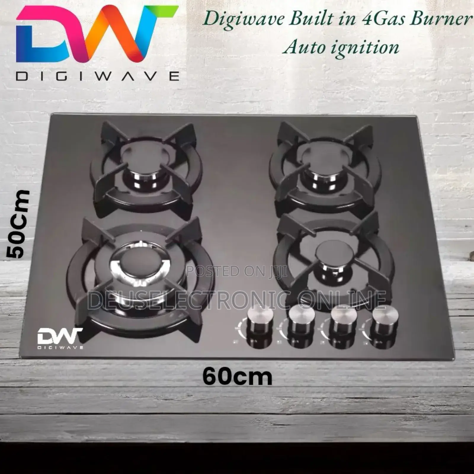 Built in 4 Gas Burner