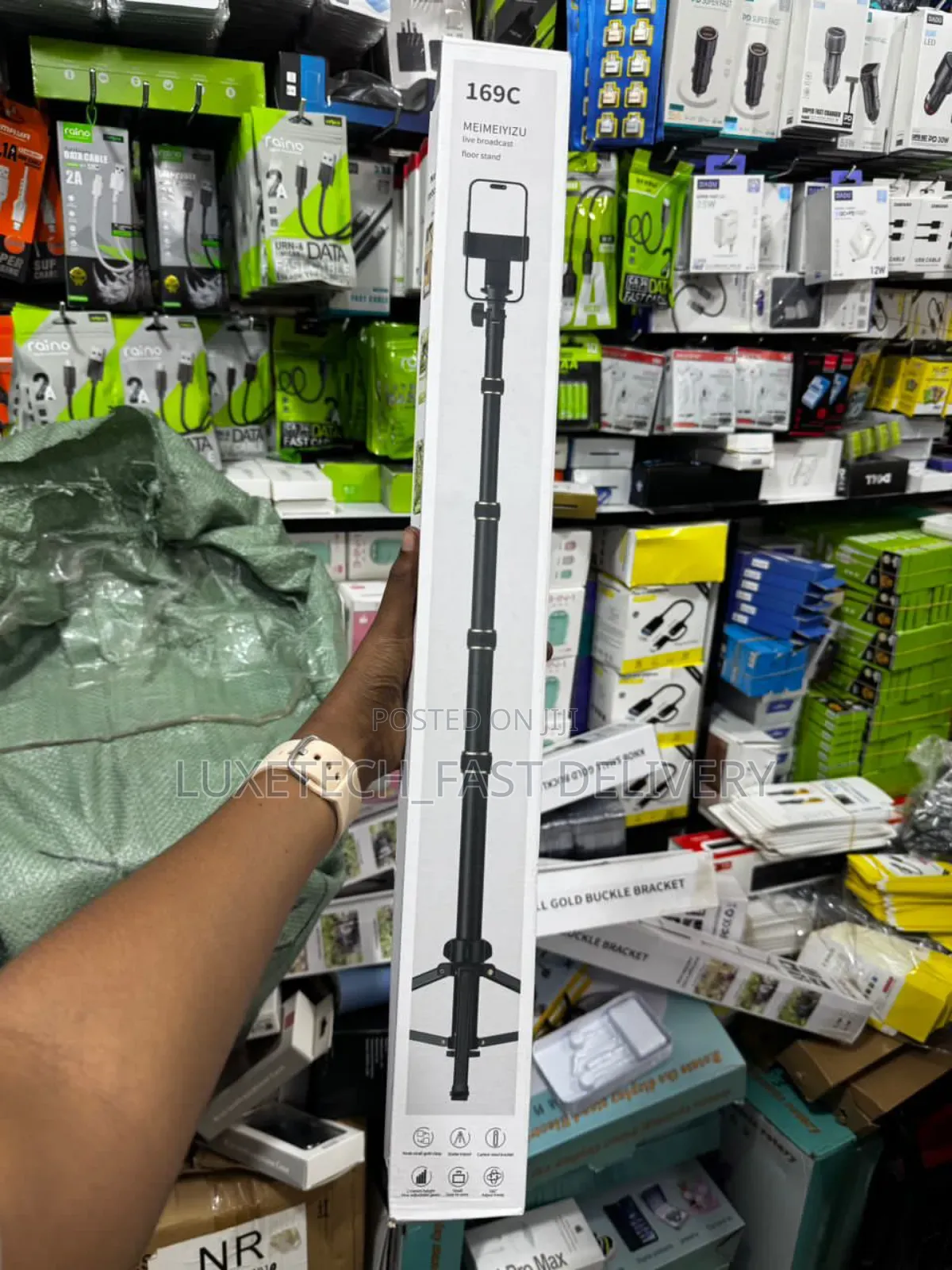 2-in-1 Smartphone Tripod Stand + Selfie Stick