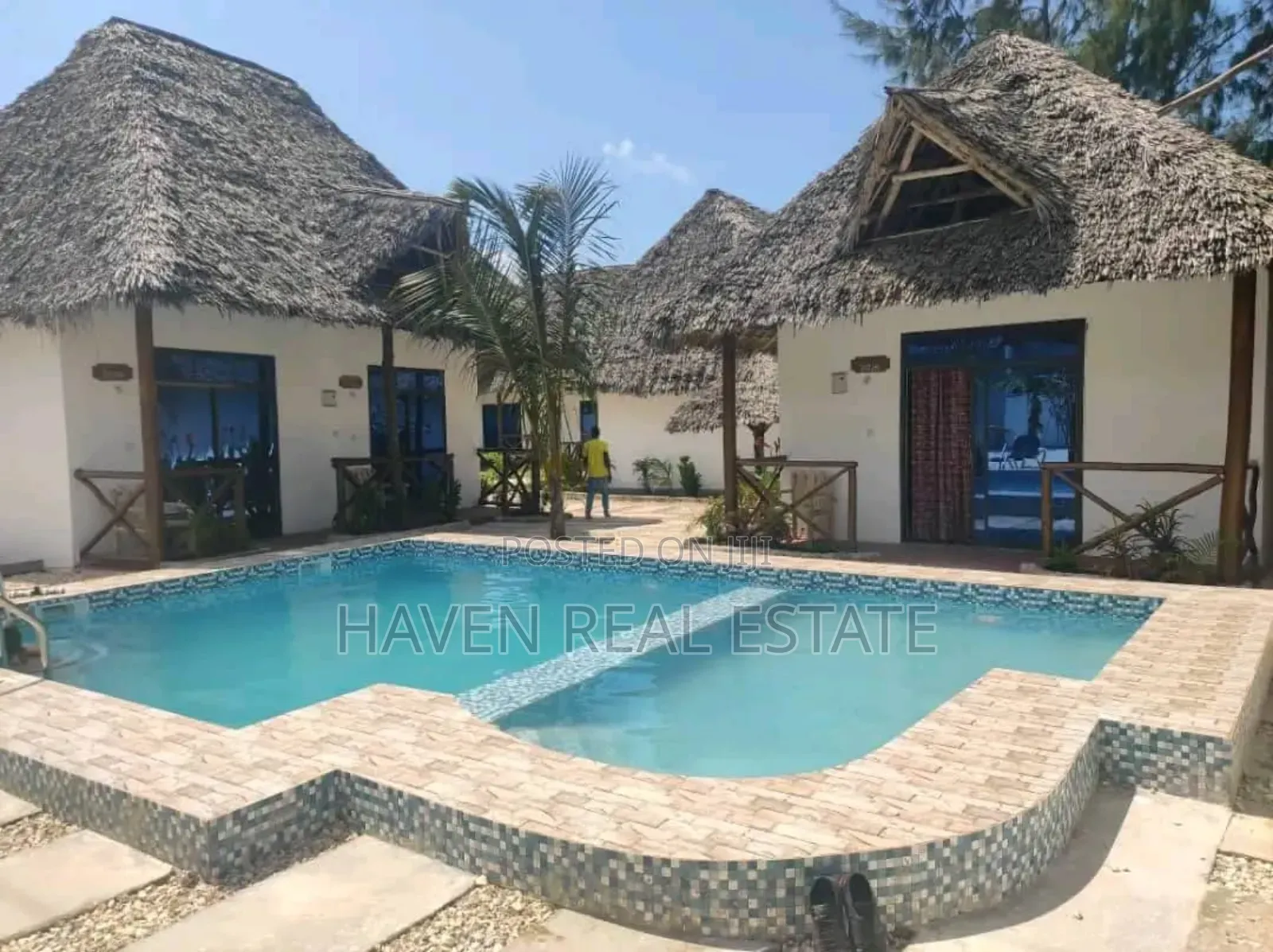 Bungalow Hotel for Rent at Zanzibar