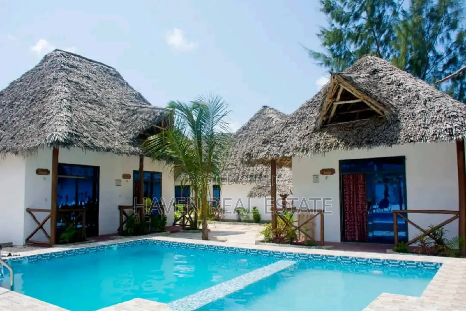 Bungalow Hotel for Rent at Zanzibar