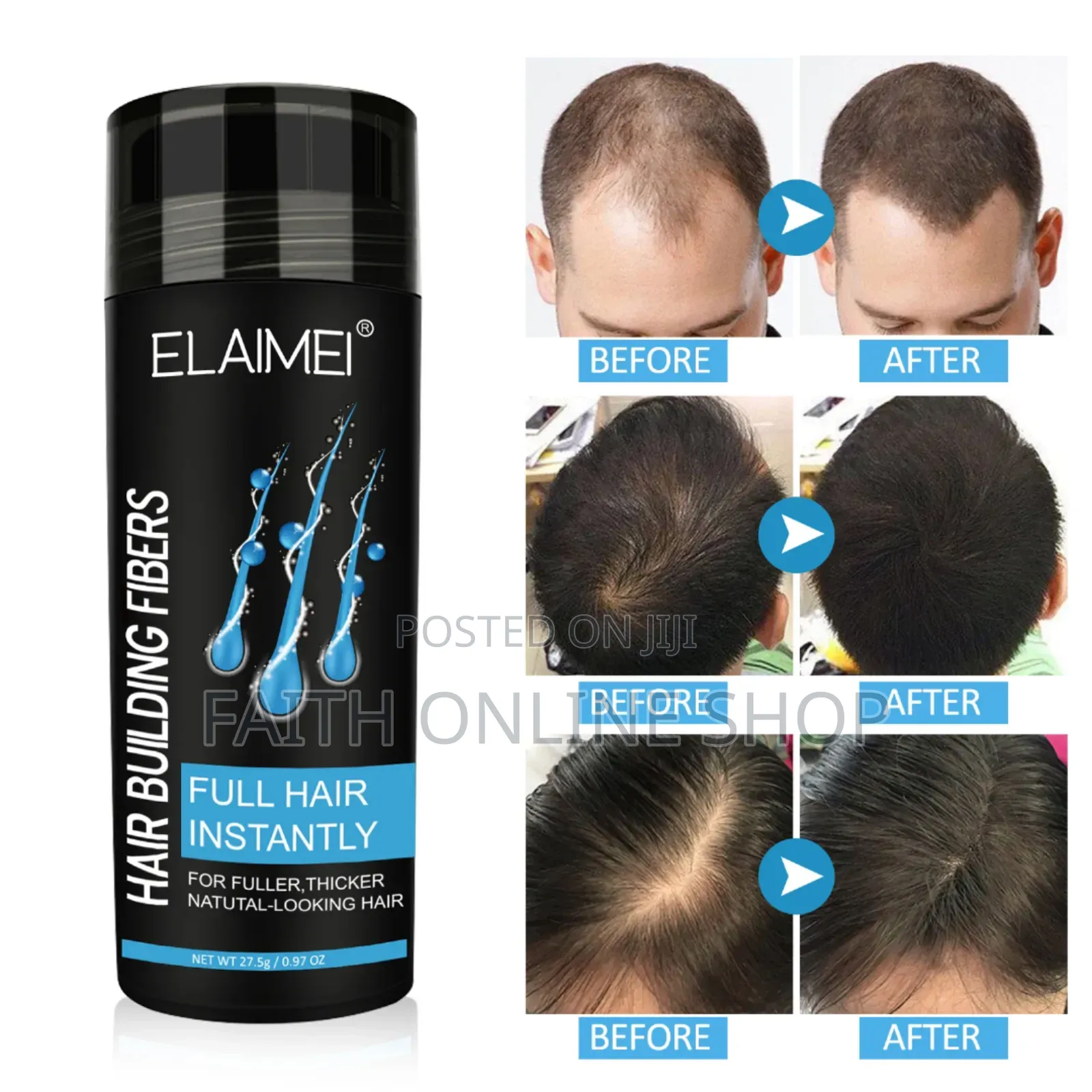 Elaimei Hair Building Fibers