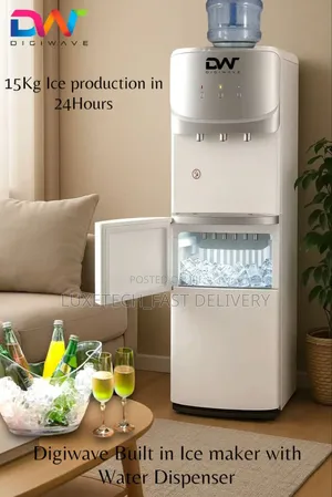 Digiwave Water Dispenser With a Built-in Ice Maker