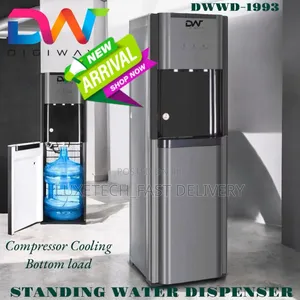 Digiwave Bottom Loading Water Dispenser - Hot, Cold, and Normal Water