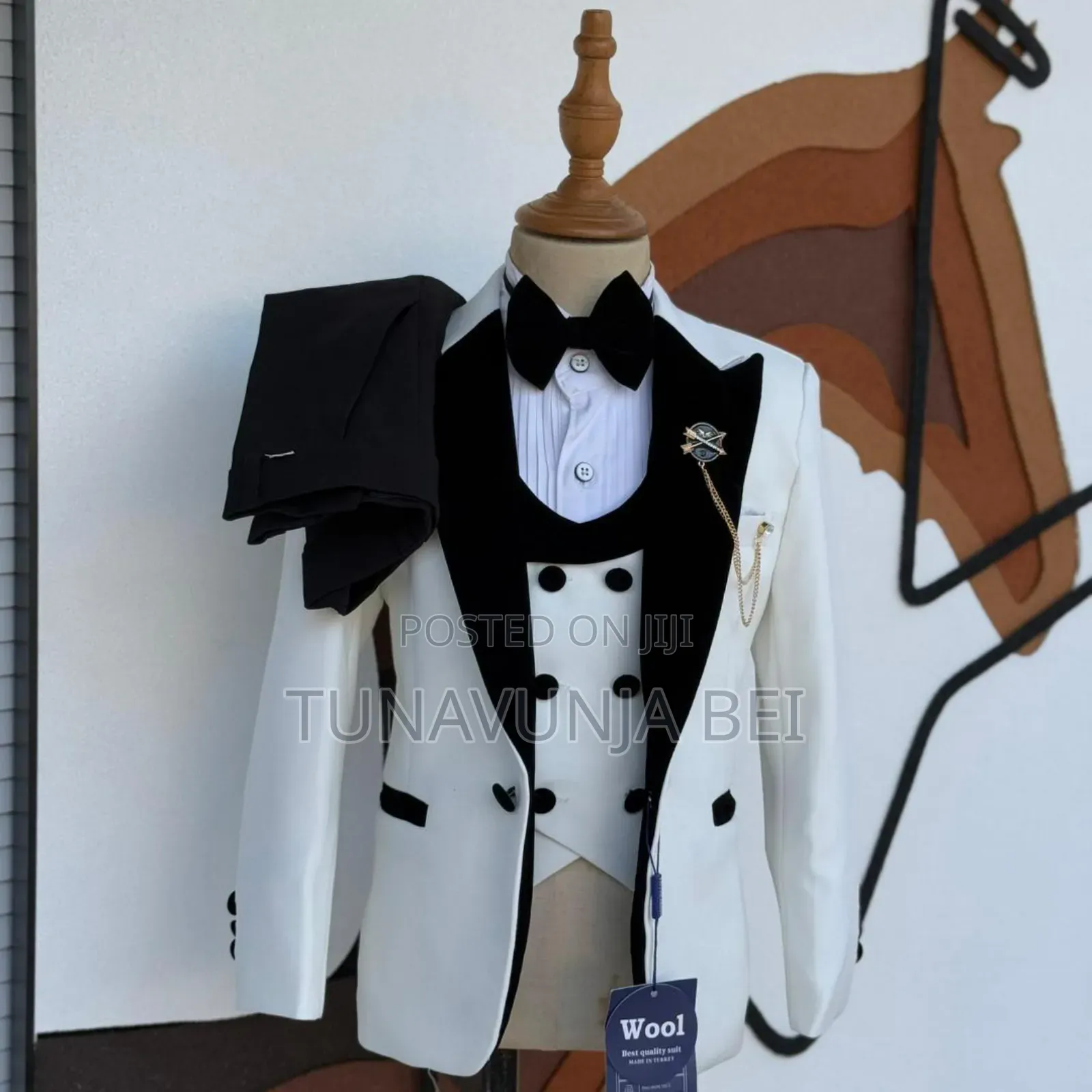 White Kids Suit