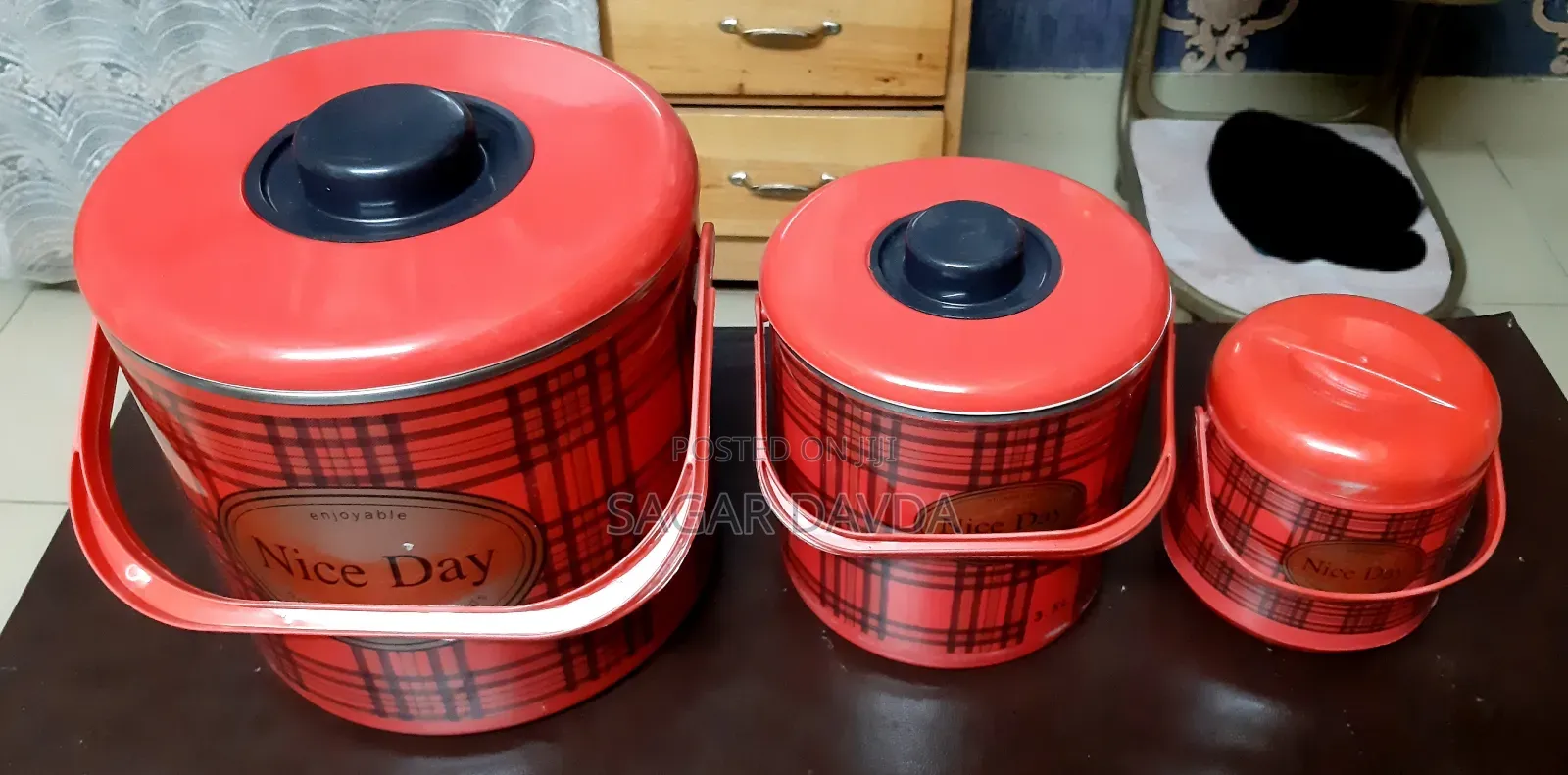 Food Storing Flask - 3pcs