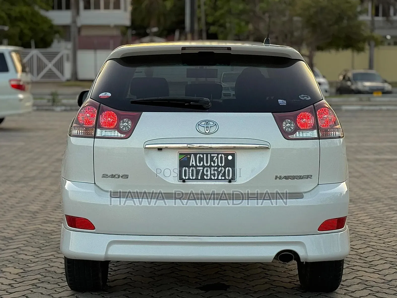Toyota Harrier 2008 White