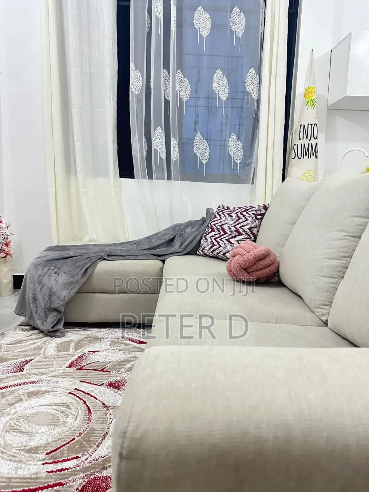 Furnished 1bdrm Apartment in Mikocheni for rent