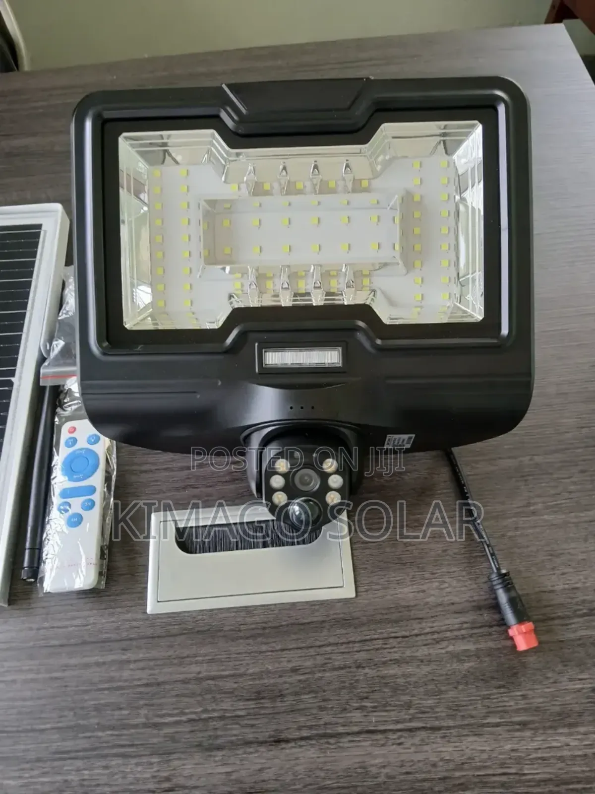 Lete Usalama Nyumbani Na Solar Camera Floodlight 600w
