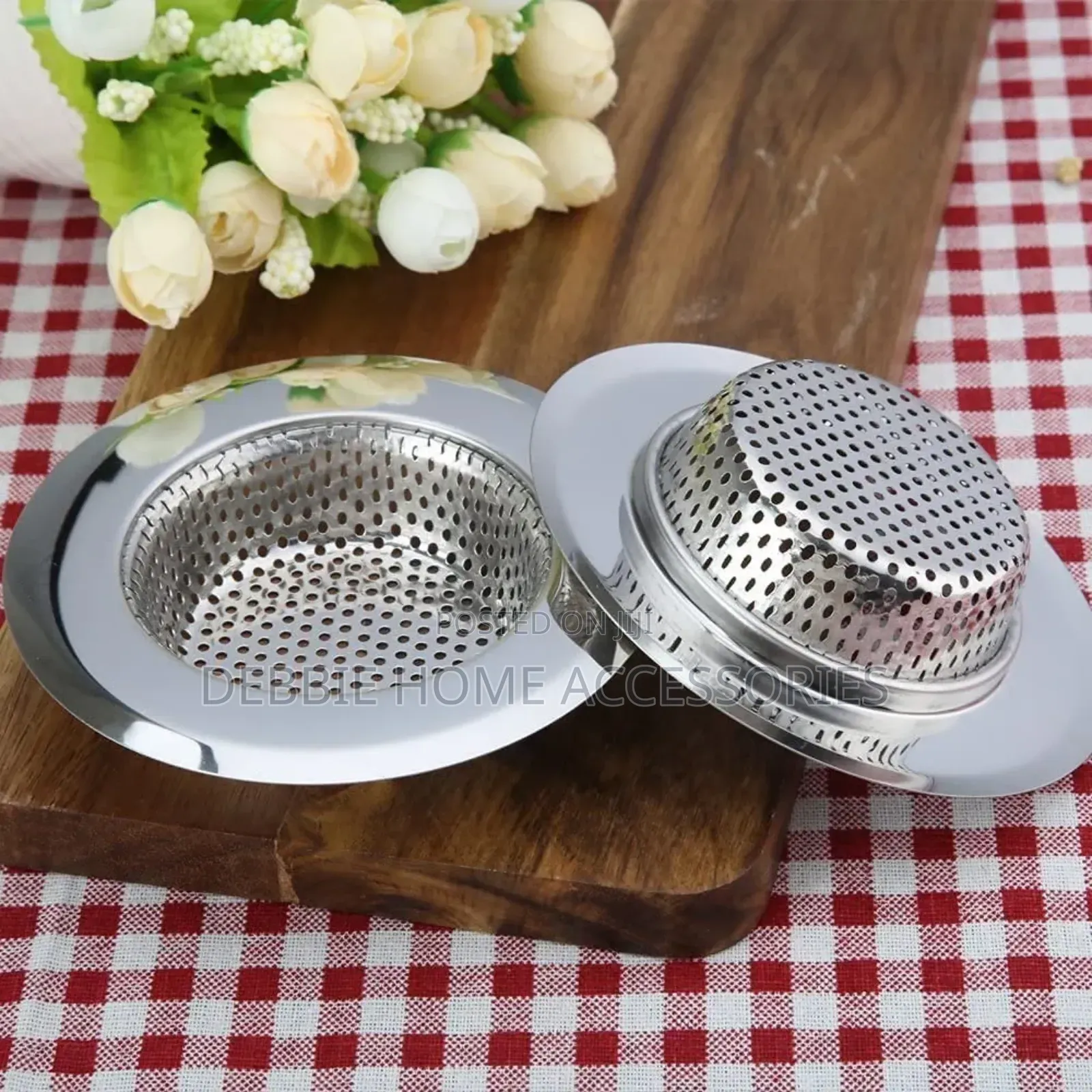 Kitchen Sink Strainer 2pc Set