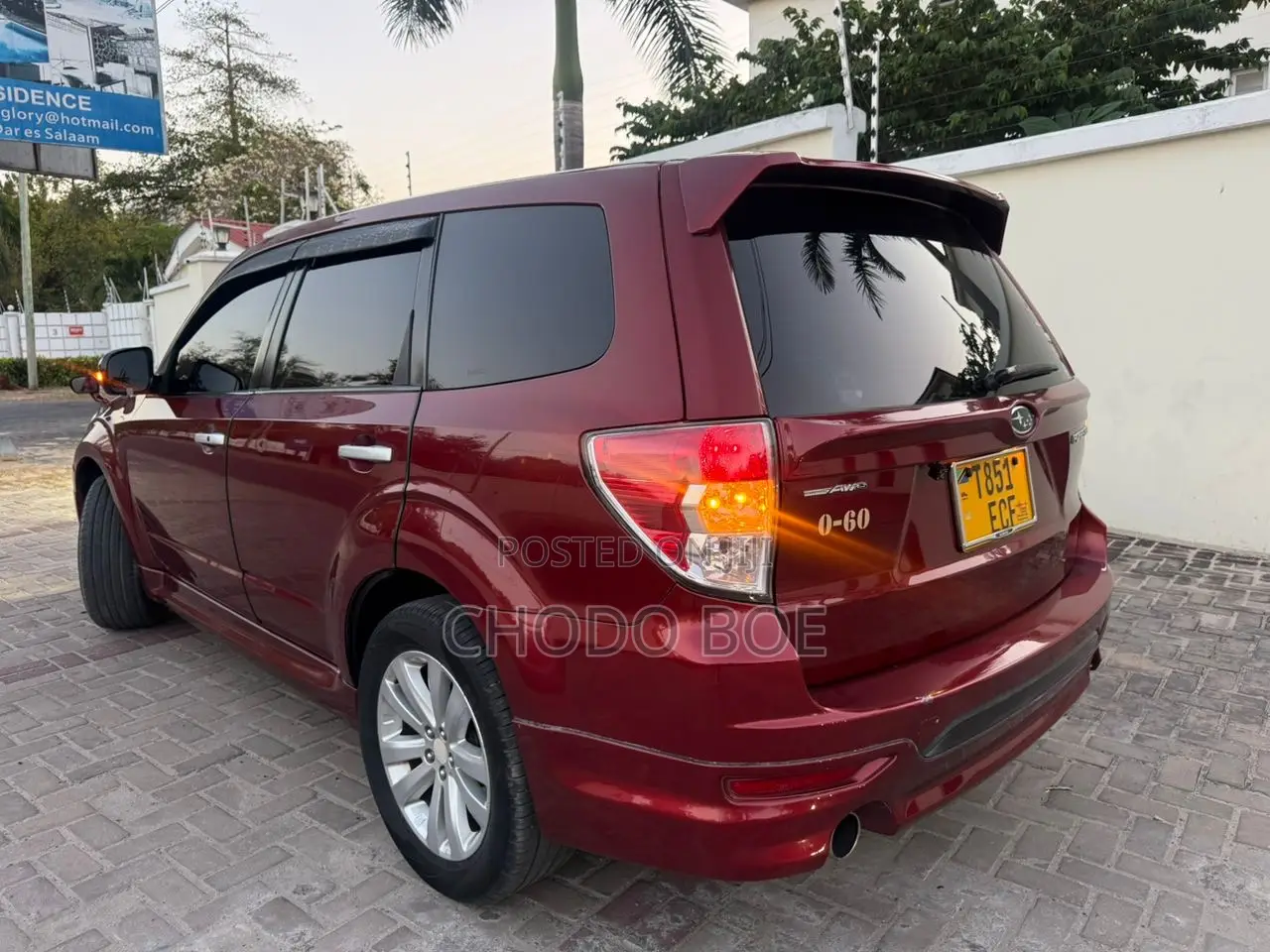 Subaru Forester 2012 Red
