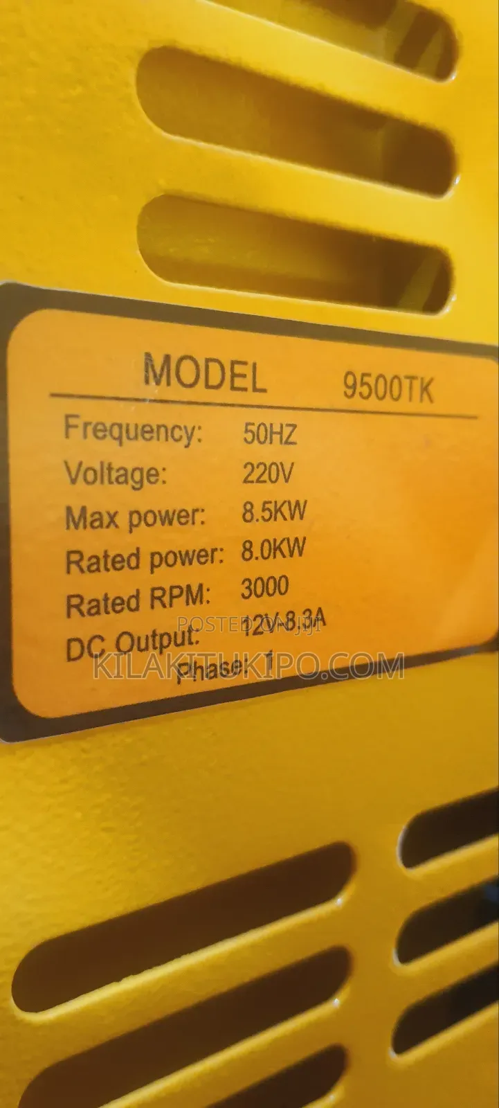 8.5kva Generator Japan Power