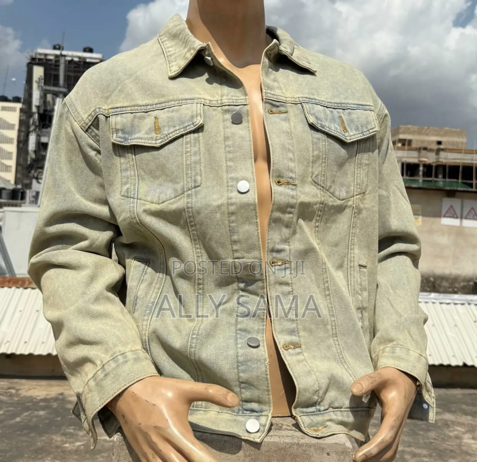 Men's Coats Denim New Design