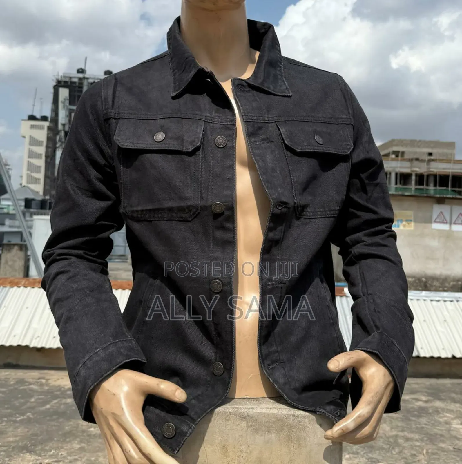 Men's Coats Denim New Design