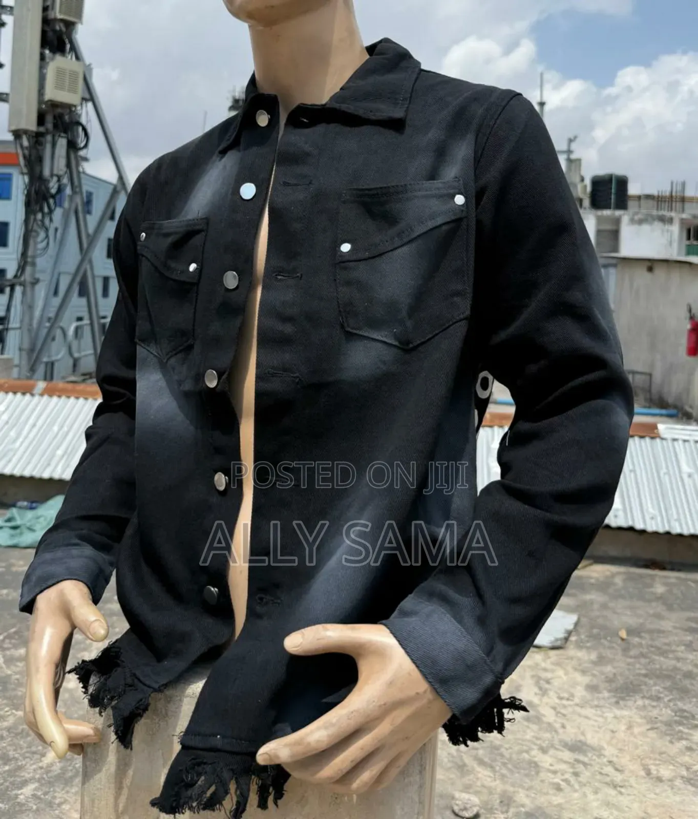 Men's Coats Denim New Design