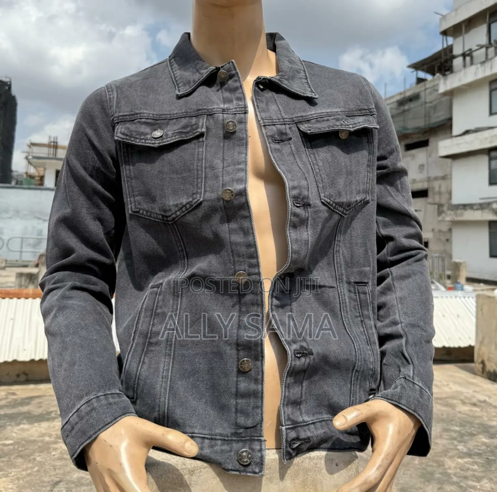 Men's Coats Denim New Design